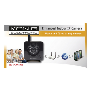 SEC-IPCAM100B Fixed ip camera Verpakking foto